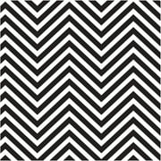 Thirstystone Occasions Trivet,, Black & White Chevrons