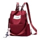 thumbnail image 1 of Minnieouse para mujer, tela Oxford, portátil, para viajes universitarios, Camping, libros, botella de agua, teléfono móvil, almacenamiento de Mochilas Vino rojo Minnieouse AP018039-04, 1 of 6