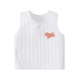 thumbnail image 5 of Xdegoge Newborn 2-Pack Toddler Unisex Sleeveless V-Neck Tops Warm Cotton Padded Gilet with Cute Animal Applique Side Snap Closure, 0-3M, 5 of 6