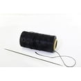 thumbnail image 3 of 12" 2 pcs Professional Upholstery Large Eye Long Needle,Easy to Thread,with 1 roll 284 Yard 150D 1mm-Width Leather Sewing Waxed Thread,Black.(12 inch X 2 Thread X 1), 3 of 5
