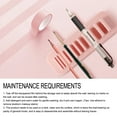 thumbnail image 4 of Storage Rack, 2Pcs Wall-Mounted Cosmetic Brush Rack Reasonable Storage Toothbrush Storage Rack, for Makeup Brushes Hold Toothbrushes Paintbrushes Home Use, 4 of 8