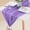 Purple 3, variant on Getwin Household Antependium,Chiffon Table Flags for Wedding Banquets,10Ft Chiffon Table Runner 29X120 Inches Dusty Blue Table Runner for Wedding Baby Girl Bridal Shower Decorations