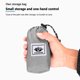thumbnail image 3 of Mochila Senderismo Mochilas Deportivas 20L Nylon Plegable Transpirable Impermeable Ligero para Hombres Mujeres Ir Compras Viajes, 3 of 9