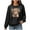 Black, variant on FAVIPT Women Christmas Knit Pullover Tops Cute Highland Cow Print Waffle Sweatshirt Casual Trendy Long Sleeve Shirts Crew Neck Fall Winter Outfits 2025 Gray,L