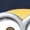 NAVY, variant on Minions - Hippie Lil' Thing - Toddler & Youth Short Sleeve Graphic T-Shirt