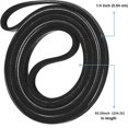 thumbnail image 3 of 4pcs 341241 Dryer Drum Belt Compatible for Dryers, 3 of 5