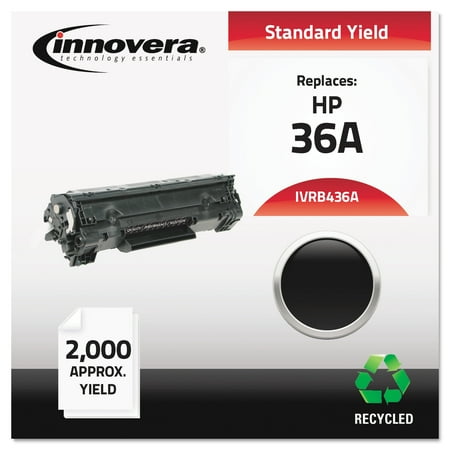 UPC: 0686024122036 | Innovera Remanufactured Black Toner  Replacement for 36A (CB436A)  2 000 Page-Yield