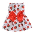 thumbnail image 2 of Floral Dog Dress Cute Dog Skirt Pet Dress Summer Pet Clothes for Puppy Small Cats,XL, 2 of 6
