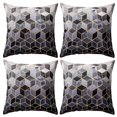 thumbnail image 1 of Funda de almohada geométrica de 2 piezas, funda de almohada para sofá o cojín de coche, no incluye almohada central, 1 of 5