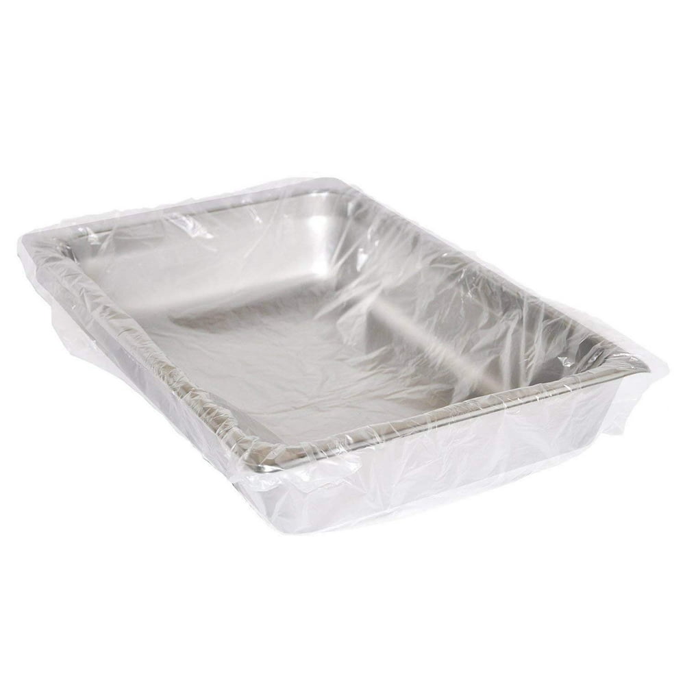 Pack of 2000 Steam Table Pan Liners with Twist Tie 34 x 25 for Full Pan