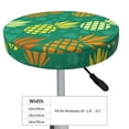 thumbnail image 2 of Uemuo Pineapples1 Pattern Round Bar Stool Seat Covers Washable Stool Cushion Slipcover Elastic Bar Chair Covers-, 2 of 7