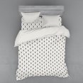 thumbnail image 2 of Ambesonne Modern Bedding Set 3 Pcs, Geometric Diamond Shapes, Twin, Sage Green and White, 2 of 3