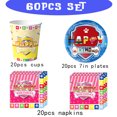 thumbnail image 3 of Nuevas decoraciones de vajilla de la patrulla canina, tazas de cumpleaños, platos, mantel para niños, niñas, suministros para fiesta de Baby Shower, regalos de juguete, 3 of 5
