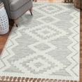thumbnail image 3 of Luxe Weavers South Western Geometric Fringe Gray 6x9 Area Rug, Indoor Carpet, 3 of 8