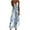 Clearance-Blue, variant on Fartey Summer Dresses for Women 2024 Floral Spaghetti Strap Beach Sundresses V Neck Sleeveless Casual Long Dress Loose Flowy Maxi Dress Blue S-3XL