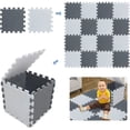 thumbnail image 4 of Alfombra Puzle para Niños 18 Piezas, Alfombrillas de Espuma EVA, Almohadilla Suave para El Suelo En Desarrollo, Alfombras para Gatear Tamaño de Cada Pieza 30 x 30 cm esquí esquí Gafas de esquí, 4 of 5