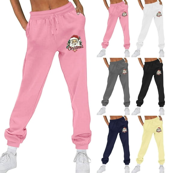 Zpanxa Women's Soft Velvet Lounge Pants Casual High Waist Joggers for Running Yoga and Home Wear