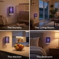 thumbnail image 5 of Deago 4 Pack Plug in Bug Zapper Indoor, Electronic Fly Trap Insect Killer, Mosquito Zapper Gnat Traps with LED Light for Living Room, Home, Kitchen, Bedroom, Baby Room, Office, 5 of 8