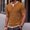 Orange, variant on Mens False Two-Piece Polo Shirt Textured Knit Button Casual Short Sleeve Tops Summer Vacation Beach Stretchy Golf Shirts Black L