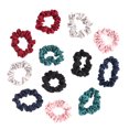 thumbnail image 1 of MasteelfCA 12 Pcs Chouchous en Satin Élastiques à Cheveux Bandes Cordes Porte-Queue de Cheval, 1 of 9