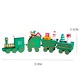 thumbnail image 3 of Wosthever tren de de Navidad, decoración de madera, regalos creativos para niños, fiesta temática de Navidad para el hogar, Kits de decoración para fiestas verde, 3 of 6