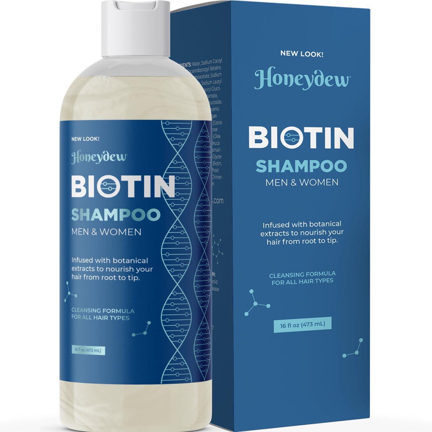 Honeydew Biotin Shampoo for Fine Hair with Tea Tree for Dry Scalp Care
