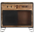 thumbnail image 4 of vidaXL Sideboard 80x31x71 cm Solid Rough Mango Wood, 4 of 5
