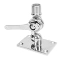 thumbnail image 1 of Support d'Antenne Marine VHF, Support à Cliquet en Acier Inoxydable 316 Résistant à l'Érosion pour Bateau Yachts RVs pour Antenne 1 Pouce, 1 of 7