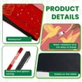 thumbnail image 6 of Mahjong Mat 31.5" x 31.5" Elegant Chinese oriental Elegant swallow bird peony flower golden line Non-Slip Noise Reduction American Mahjong Tiles Table Cover for Dominoes Poker Card Board Games Gift, 6 of 8