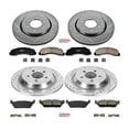 thumbnail image 3 of PowerStop Front and Rear Z23 Evolution Sport Carbon-Fiber Ceramic Brake Pad and Drilled & Slotted Rotor Kit Fits: FORD Select Models K6803, 3 of 3