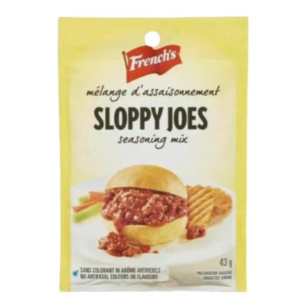 French's Sloppy Joe Seasoning Mix, 1.5Ounce Packets (Pack of 12