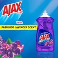 thumbnail image 3 of (6 pack) Ajax Ultra Liquid Dish Soap with Fabuloso Lavender Scent, Easy-Flip Cap, 52 fl oz Bottle, 3 of 22