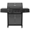thumbnail image 1 of Expert Grill 5-Burner Gas BBQ Grill with Side Burner, Graphite, 1 of 10