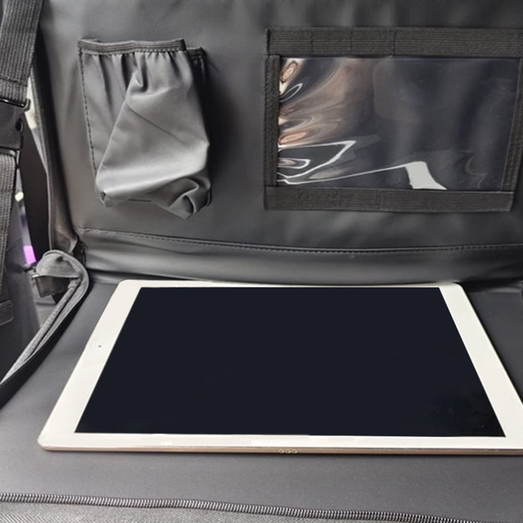 Multifunctional Car Tray Table Portable Folding Car Desk for Steering Wheel & Seat Back for Large Vehicles Like Trucks