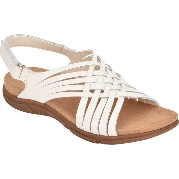 Easy Spirit - Women's Easy Spirit Mar Woven Slingback Sandal - Walmart ...