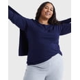 thumbnail image 5 of Hanes Women's Long Sleeve Cotton T-Shirt, Sizes XS-5X, 5 of 10
