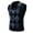 a-Blue13727, variant on Mens Argyle Knit Vest V Neck Sleeveless Contrast Diamond Pattern Ribbed Trim Casual Knit Waistcoat For Daily Wear Business Casual Blue L