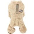 thumbnail image 4 of Pijamas para mascotas, pijamas de vellón Sherpa con anilla en D para perros pequeños y gatos, suéter para cachorros, pijama, mono, abrigo suave, ropa de invierno cálida para yorkshire y, 4 of 6