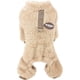 thumbnail image 4 of Pijamas para mascotas Sherpa Fleece Jammies con anillo en D para perros pequeños gatos, suéter para cachorros, mono de pijama, abrigo suave, ropa cálida de invierno Yorkie Chihuahua,, 4 of 6