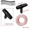 thumbnail image 2 of 3 Pack, 10 Ft X 9/64 (3.5mm) Lawn Mower Recoil Starter Rope Pull Cord with Handle for Most Chainsaw Trimmer Edger Brush Cutter Engine Parts, 2 of 5