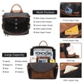 thumbnail image 3 of Mochila AGLOD Leather para mujer resistente al agua, 3 of 7