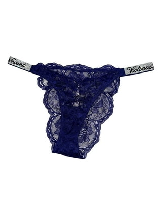 Lucie microfibre g-string thong, Navy