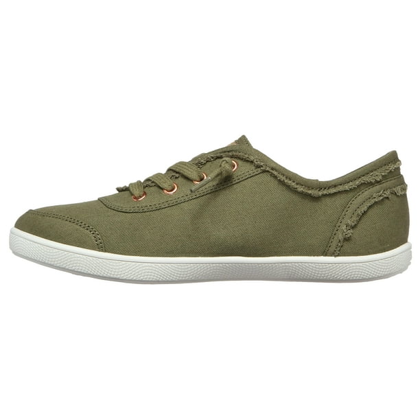 Sneaker Skechers Bobs B Cute para mujer, espuma viscoelástica vegana, color oliva