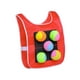 thumbnail image 5 of Juego de balón prisionero con chaleco adhesivo, pelota adhesiva interactiva, balón prisionero Rojo infantil, 5 of 9