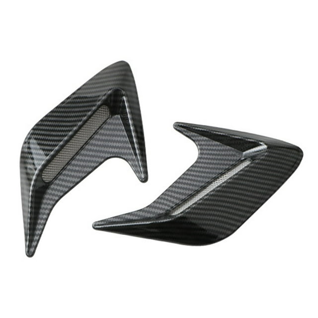 Car Air Flow Vent Sticker Hood Shark Gill Air Flow Vent Fender