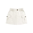 thumbnail image 2 of Cethrio Girls Cotton Skirts, Elastic Waist Vacation Casual Summer Summer Skirts White Size 6, 2 of 5