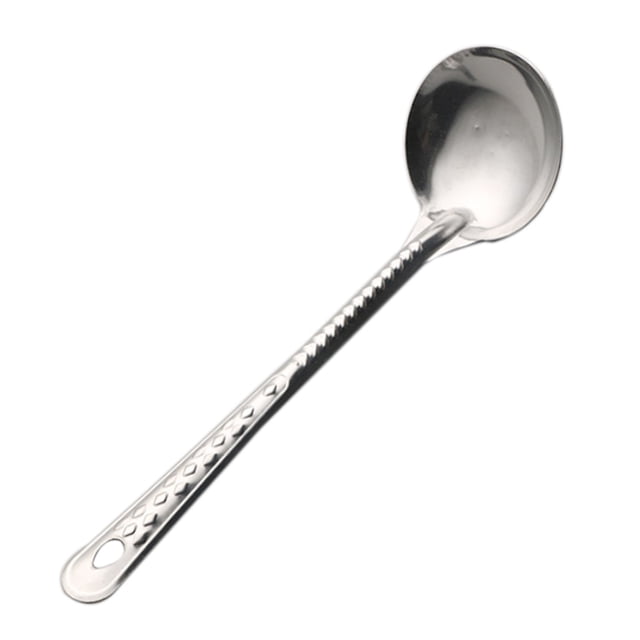 Utensilios para servir cubiertos de acero inoxidable, espumadera, cuchara ranurada/cucharón de sopa, juego de utensilios para servir, 10 Uds.