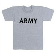 T-Shirt, Soffe, "Army", S/S, Gray, Size 2XL, 3 Pack