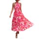 thumbnail image 1 of SAYOO Ropa de verano para mujeres, encaje floral / a cuadros para mujeres con espalda suelta SAYOO  moda, 1 of 9
