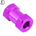 thumbnail image 4 of 4 adaptadores de metal para cubo de rueda hexagonal RC de 0.472 in para D90 AX10 CC01 SCX10 F350 Crawler (0.787 in morado), 4 of 10